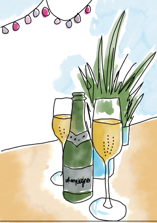 Wenskaart gefeliciteerd